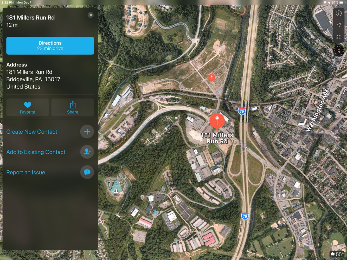 South Fayette Retail Development Opportunity : 181 Millers Run Rd, Bridgeville, PA 15017